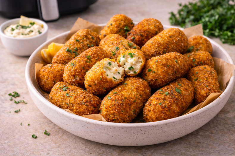 Croquetas en air fryer